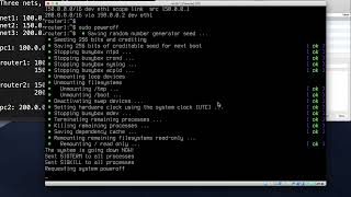 Routing with Alpine Linux Two routers and two PCs [upl. by Alburg113]