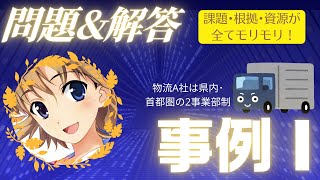 【R6事例Ⅰ】業界で一番早い試験問題amp解答例  課題･根拠･資源全てモリモリな2事業部制の運送A社 [upl. by Ynaoj148]