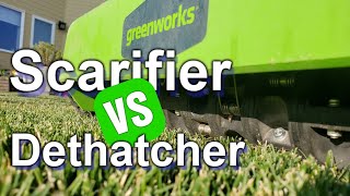 Are Electric Dethatchers and Scarifiers The Same Thing [upl. by Yeldarb]