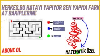 BU HATAYI YAPMAZSAN NETLERİN ARTAR  NETLERİN ARTMAMA NEDENİ  LABİRENT YÖNTEMİ yks2025 matematik [upl. by Aseiram]