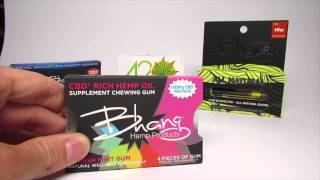 Bhang Cannabis Mint Chewing Gum review  420 Delivery Club [upl. by Shewmaker498]