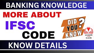 Know more about IFSC CODE [upl. by Nosiaj]