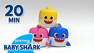 BEST Cube Toy Baby Shark Doo Doo Doo  Compilation  Toy for Kids  Baby Shark Official [upl. by Arekahs]