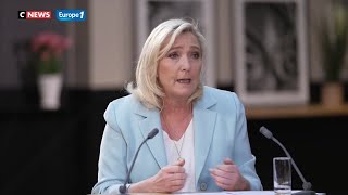 Marine Le Pen dans Elysée 2022 sur Europe 1 et CNEWS le 22 avril 2022 intégrale [upl. by Durrace]