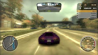 Need for Speed Most Wanted gameplay with final team by Lamborghini Murcielago [upl. by Nnawaj]