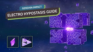 How To Easily Defeat quotElectro Hypostasisquot In Genshin Impact New Players Focused Guide [upl. by Anoirtac279]