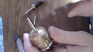 How to Shim open a Mortise Cylinder Lock [upl. by Carma631]