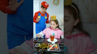 Smart Luigi saved the Bubble tea funny supermario familygamestories [upl. by Eyaf]