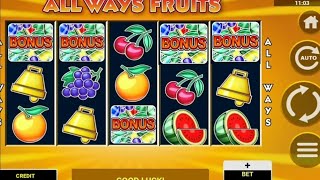 FORZZA ALL WAYS FRUITS CASINO SLOTS Forzzacom org bet24 bonus 🍎🍋🍒🍉🍇⛔⛔⛔ SLOTS MACHINE [upl. by Eudoxia]