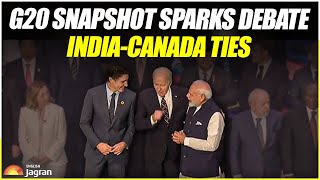 World News G20 Snapshot Sparks Debate IndiaCanada Ties  Jagran English News Updates [upl. by Nichy]