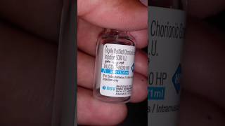 Hacog 5000 HP injection use of medical injection medicallife please subscribe my channel 🙏 [upl. by Arvin]