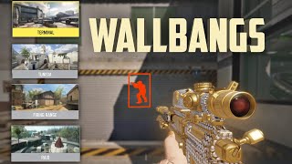 Sniper Wallbangs Spots  CODM [upl. by Sigmund452]