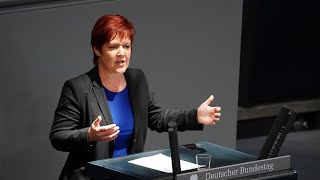 Susanne Ferschl DIE LINKE Rettungsschirm für die Menschen nicht nur für die Wirtschaft [upl. by Wilmott]