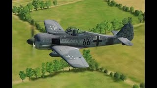 Focke Wulf Fw190 A8 DCS and More [upl. by Nosneb]