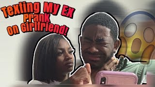 quotTEXTING MY EXquot PRANK ON GIRLFRIEND She Goes Crazy amp Throws Ring [upl. by Grae]