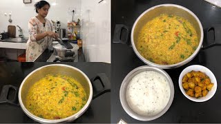 Monday Lunchbox recipe  Mangai Sambar Sadam  Curd Rice  Pickle [upl. by Aixela]