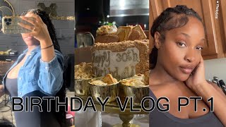 BIRTHDAY VLOG PT 1  UPSCALE MAINTENANCE  VACAY PREP  LIP FILLER AFTER BABY [upl. by Annuaerb58]