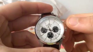 How to set date correctly  Casio Edifice [upl. by Ahtela912]