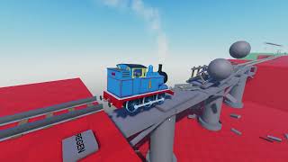 thomas the train world and the collapse bridge big balls world [upl. by Eirhtug977]