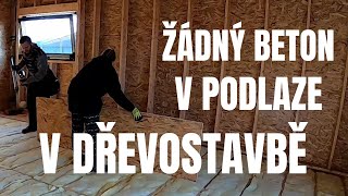 Suchá Skladba Podlahy v Dřevostavbě Nad CrawlSpace [upl. by Tegirb]