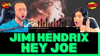 WHAT JUST HAPPENED OUR MINDS ARE BLOWN First Time Hearing Jimi Hendrix Hey Joe Live 1967 Reaction [upl. by Yelyak]