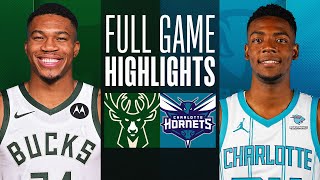 BUCKS at HORNETS  FULL GAME HIGHLIGHTS  February 29 2024 [upl. by Yreva]