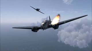 Spitfire vs Heinkel He 111 [upl. by Liddie]