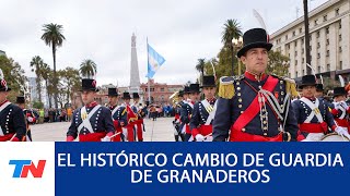 EL HISTORICO CAMBIO DE GUARDIA DE GRANADEROS [upl. by Annairdna]