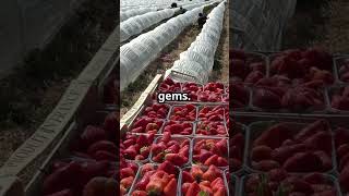 Awesome Hydroponic Strawberries Farming  Modern Agriculture Technology  Strawberries Harvesting [upl. by Kirimia]