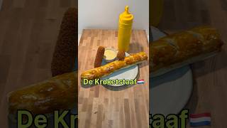 Soort banketstaaf😂🇳🇱 holland kroket lekker recept amsterdam [upl. by Wira]