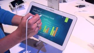 HandsOn Samsung ATIV Tab 3 Tablet English [upl. by Enairda]