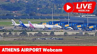 🔴 LIVE Webcam Athens Airport  12SEP2024  North Apron [upl. by Kciderf]