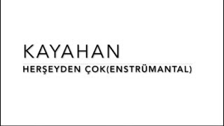 Kayahan  Herşeyden ÇokEnstrümantal [upl. by Eidoc]