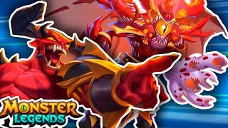 BARBATOS el MENTIROSO SAGA de DIABOLUS  Monster Legends [upl. by Eikin]