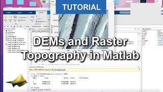 Visualize DEMs and Raster Topography in Matlab [upl. by Imoen]