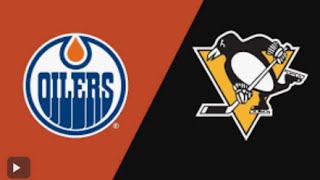 Edmonton Oilers vs Pittsburgh Penguins LIVE STREAM  Live PlaybyPlay Fan Reaction  LIVE NHL [upl. by Ayatnwahs]