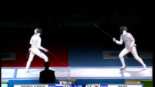 Fencing JWCH 2010 Womens Foil Team Gold Medal Match [upl. by Agace469]