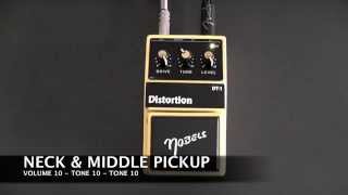 Nobels DT1 Distortion  Vintage Guitar Effect Pedal  Sound Demo [upl. by Riki421]