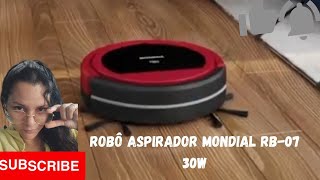 Robô Aspirador Mondial RB07 30W aspirador mondial mop [upl. by Mintun]