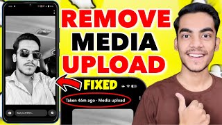 Remove Snapchat Media Upload Problem  Media Upload Showing In Snapchat  Snapchat Media Upload [upl. by Lerat108]