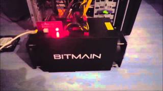 Bitmain AntMiner S3 450Ghs bis 500Ghs ASIC Miner BTC Bitcoin Bitmaintech [upl. by Laresa]