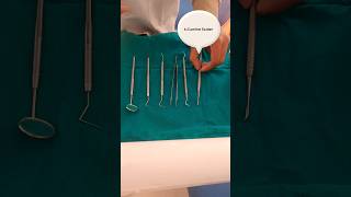 Periodontal instruments for hand scalingDiagnosticinstruments periodontology dentistry scaling [upl. by Katharyn]