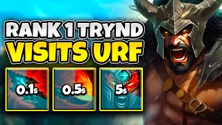 When the Rank 1 Tryndamere goes 490 in URF Flawless URF 2024 Gameplay [upl. by Ehtiaf]