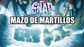 Mazo de MARTILLOS  MARVEL SNAP [upl. by Annovahs501]