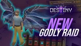 This New Custom RSPS Update is Amazing NEW Godly Raid  Giveaway Destiny RSPS [upl. by Kennard40]