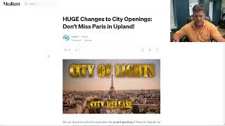 Upland New City Announced Paris with Much Different Opening Rules [upl. by Lazes]