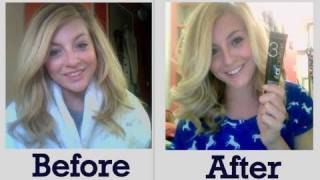 Clairol Perfect 10 Lightest Blonde Hair Color Tutorial Step by Step AtHome Hair Color Tips [upl. by Suu]