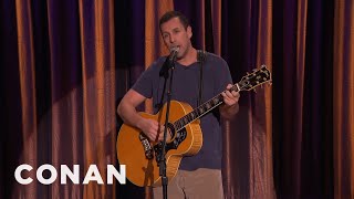 Adam Sandler Sings quotMy Old Chairquot  CONAN on TBS [upl. by Anecusa230]