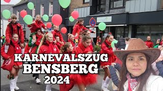 KARNEVALSZUG BENSBERG 2024 [upl. by Hanid]