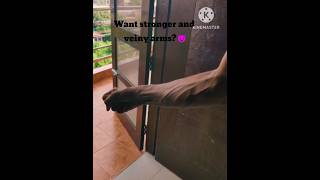 How to be veiny arms💪veinsarmsworkoutvascularity1000subscribershortfeedytshortsviralshorts [upl. by Marelya]